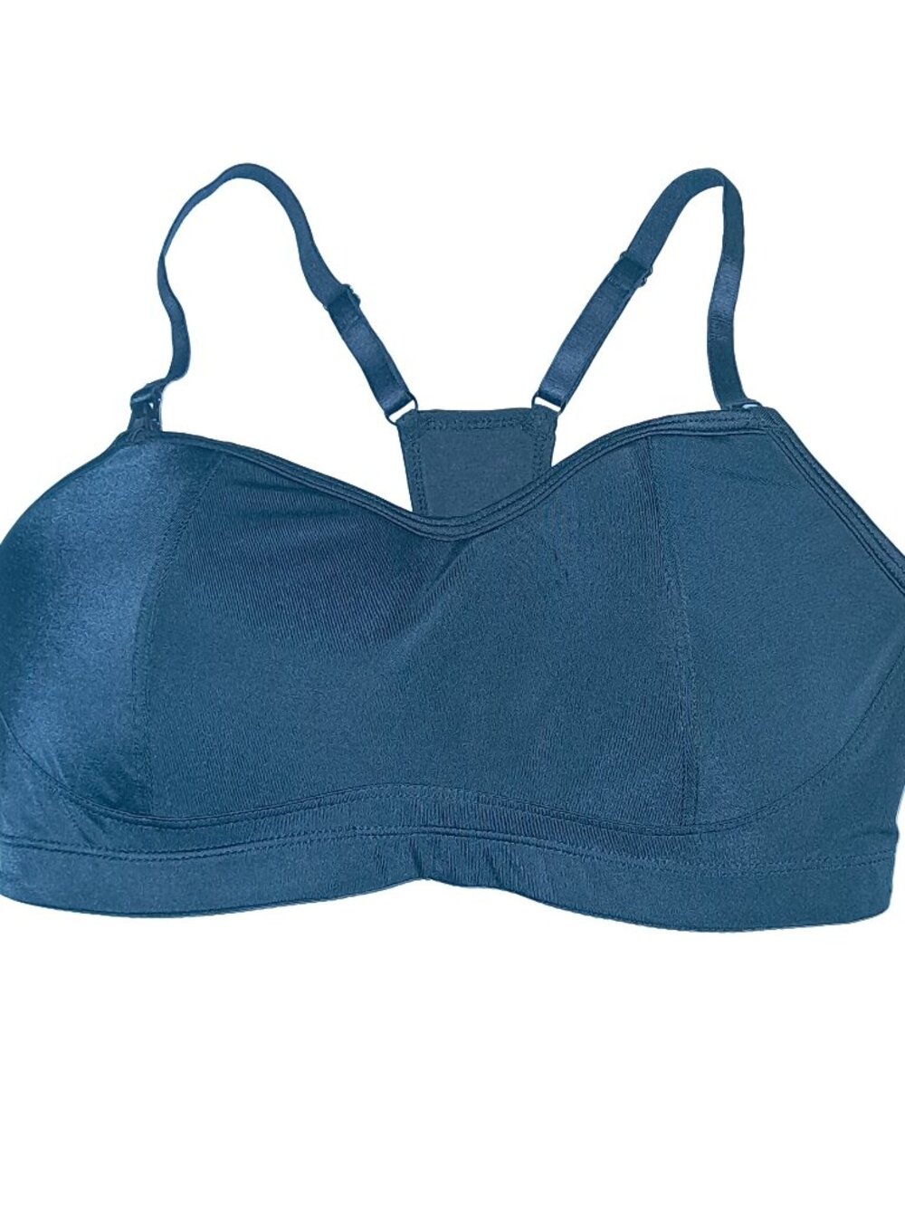 NEW Lamaze Maternity Racerback Active Nursing Bra Microfiber XL Detachable Front